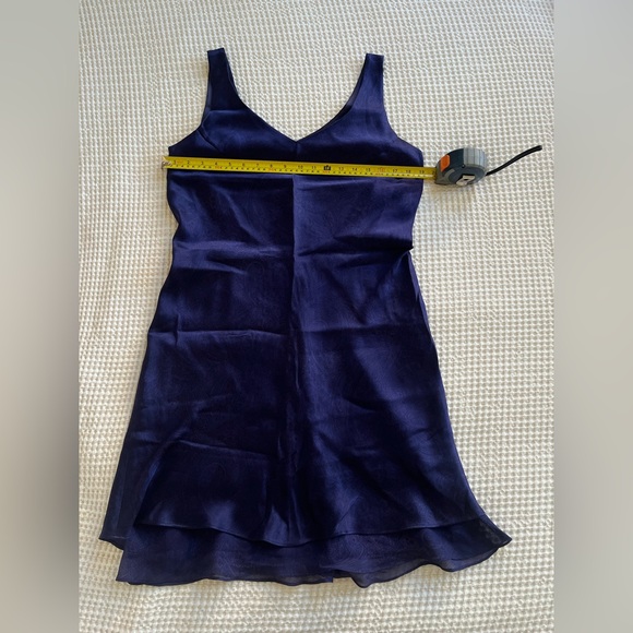 Jones New York Vintage Silk Dress, Size 10 - Picture 11 of 12